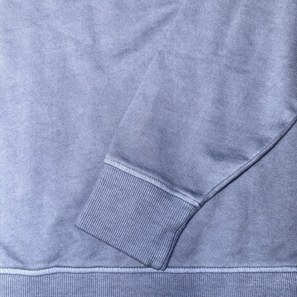 Goodfellow & Co Blue Crewneck Terry Pullover Sweatshirt Men's Large - Picture 4 of 7